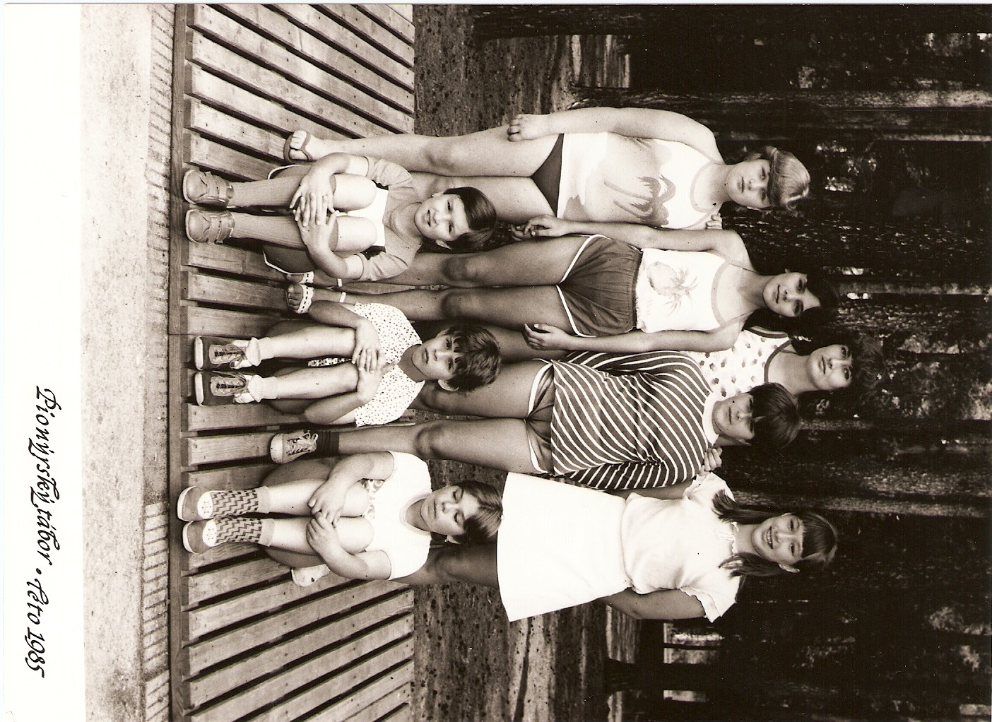 ROK 1985 oddíl děvčat 