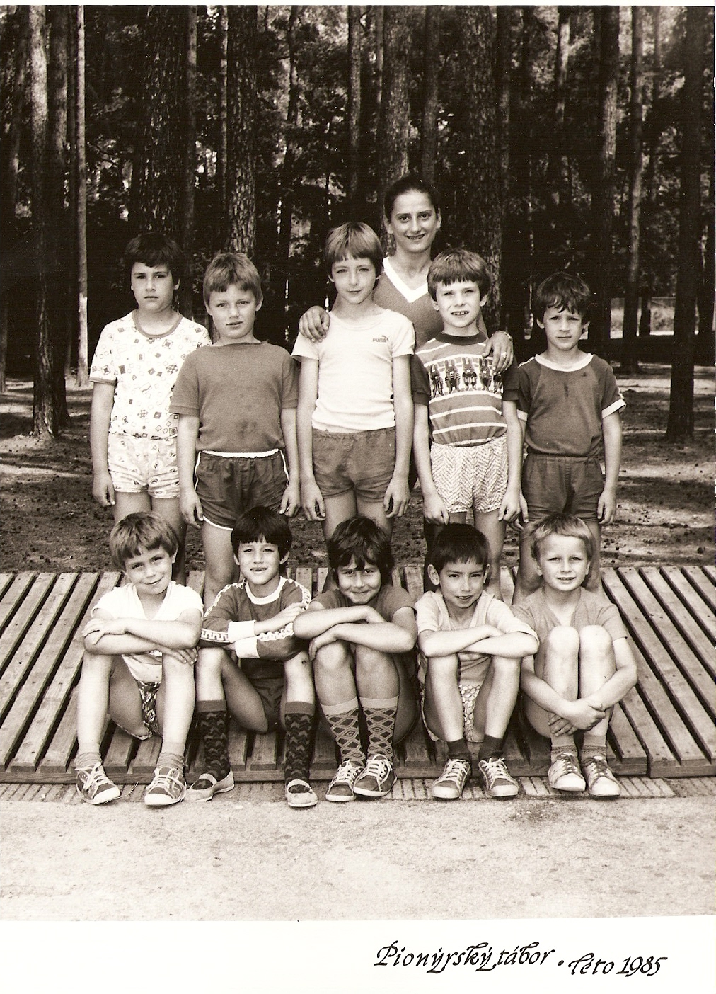 ROK 1985  oddíl chlapců
